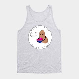 Bi Pride: Aggressively Inclusive Bean Tank Top